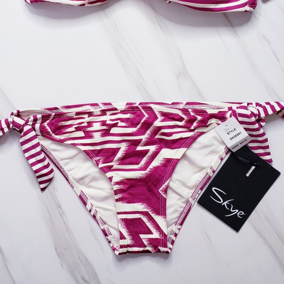 SKYE 2 PC Set Swimsuit Bikini Top And Bottom Small - Picture 8 of 14